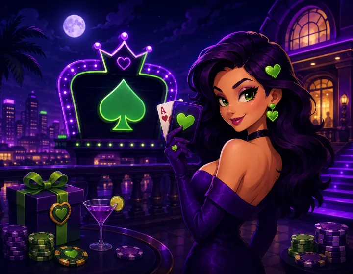 LolaJack Casino welcome offer with slot reels and free spins